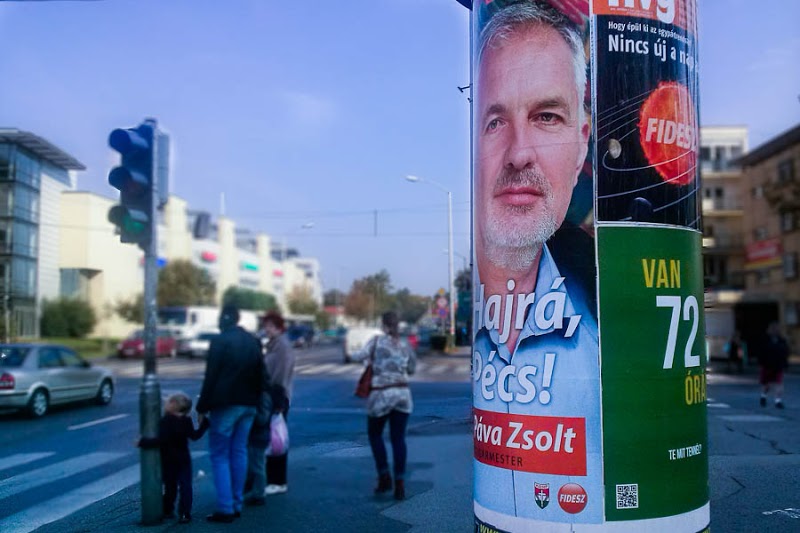 Páva és a civilek – ilyen a kampány Pécsen