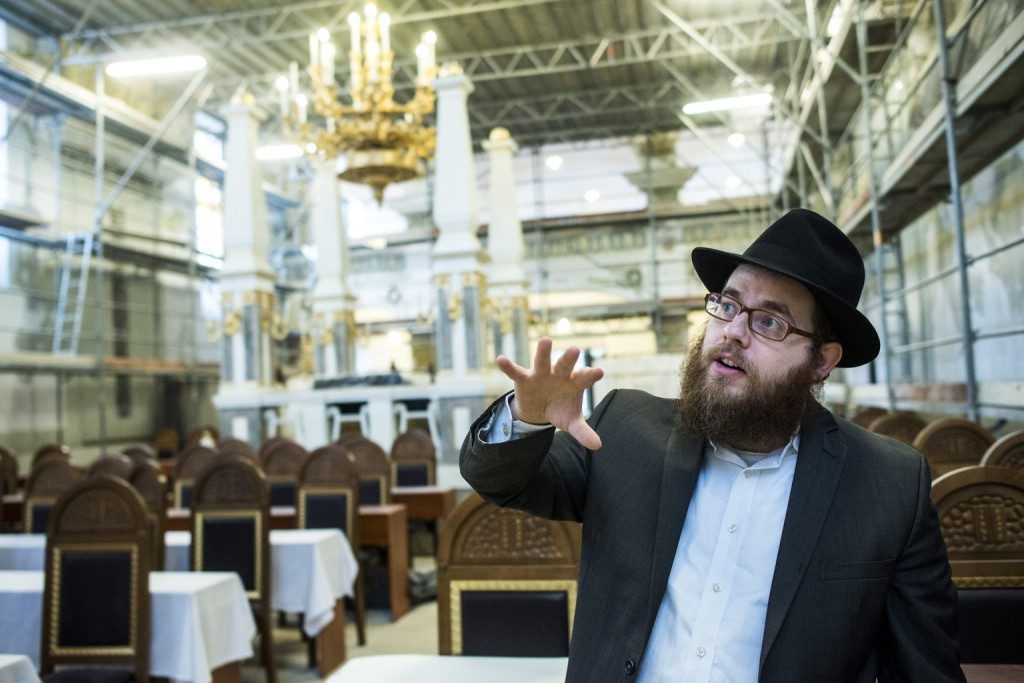 Köves Slomó, Az Egységes Magyarországi Izraelita Hitközség (emih) Vezető Rabbija. Mti Fotó: Marjai János