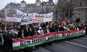Demonstráció Békemenet Magyarországért