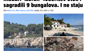 Engedély nélkül építkezett Csányi Sándor cége a Horvátországban bérelt szigetén