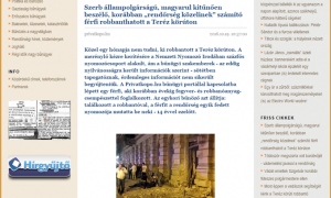 Bevitték a rendőrök a Privát Kopó főszerkesztőjét a Teréz körúti robbantóról szóló cikke miatt