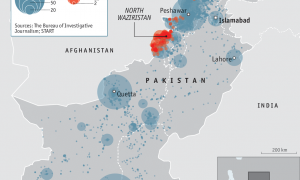 Pakisztánban több ezer ártatlan ember veszíthette életét dróntámadásokban