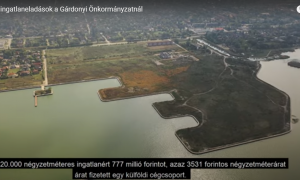 Így kerültek magánkézbe a Velencei-tó part menti területei - drónvideó