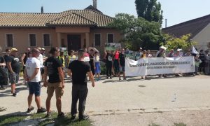 Uniós pénzt is nyert a csincsilla-halálgyár, állatvédők tiltakoztak Komáromban