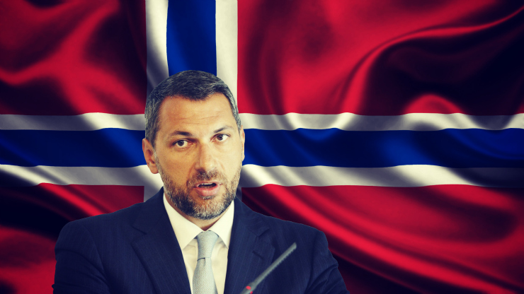 Lázár norvég zászló