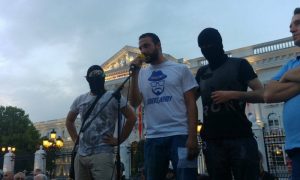Macedóniában tavaly ilyenkor festékbombáztak a Soros Army pólós tüntetők