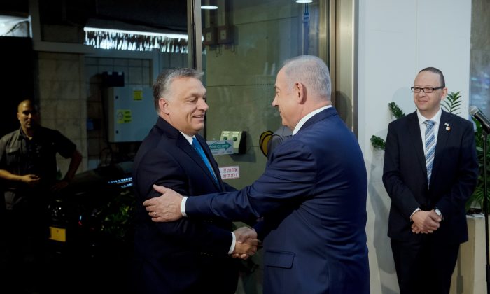 Netanjahu, Benjámin; OrbÁn Viktor