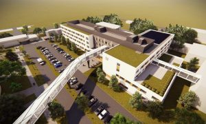 A becsült érték majdnem háromszorosáért épül új kórházi szárny Tatabányán