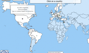 Egy térképen a világ összes be- és kivándorlója