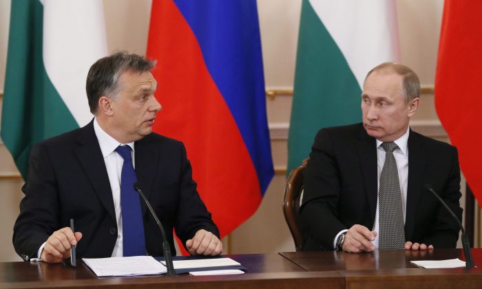 Orbán Viktor; Putyin, Vlagyimir