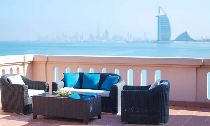 Anantara the palm dubai resort two bedroom apartment with luxury terrace terrace 800x475