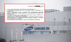 Súlyos veszélyeztetés, egészségkárosító légszennyezés a gödi Samsung-gyárban