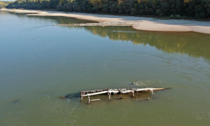 Rekordalacsony volt augusztusban a Duna vízszintje, és további csökkenésre lehet számítani