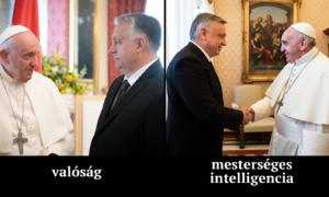 Az MI-újságírás bölcsőjében - hogyan készítettünk illusztrációkat a pápa magyarországi látogatásához?