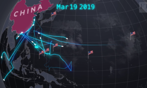 GPS-adatok segítségével figyeltek fel kémgyanús kínai hajókra brit újságírók