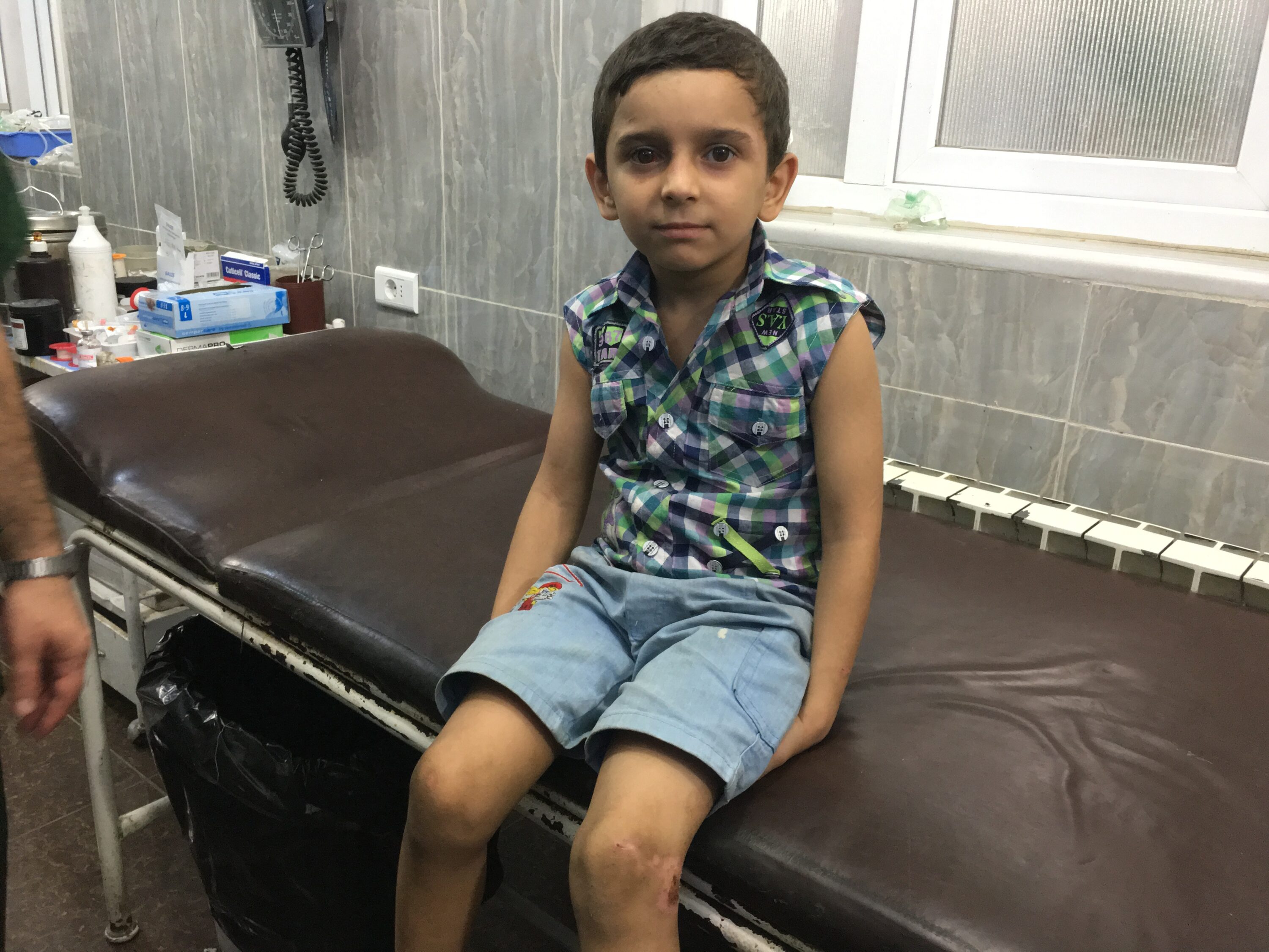 Mahmoud, Seven Years Old. Photo taken by Dr. Sahloul in June 2016 and used with permission.