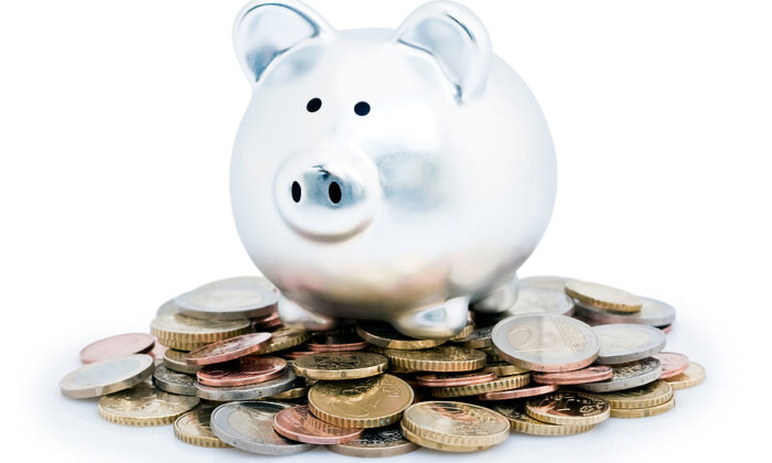 Bigstock Silver Piggy Bank Or Money Box 18485435