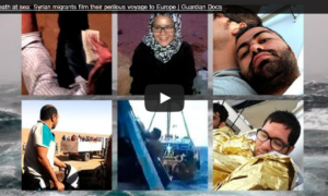 Szíriai menekültek lefilmezték, ahogy majdnem belehalnak Európába vezető hajóútjukba