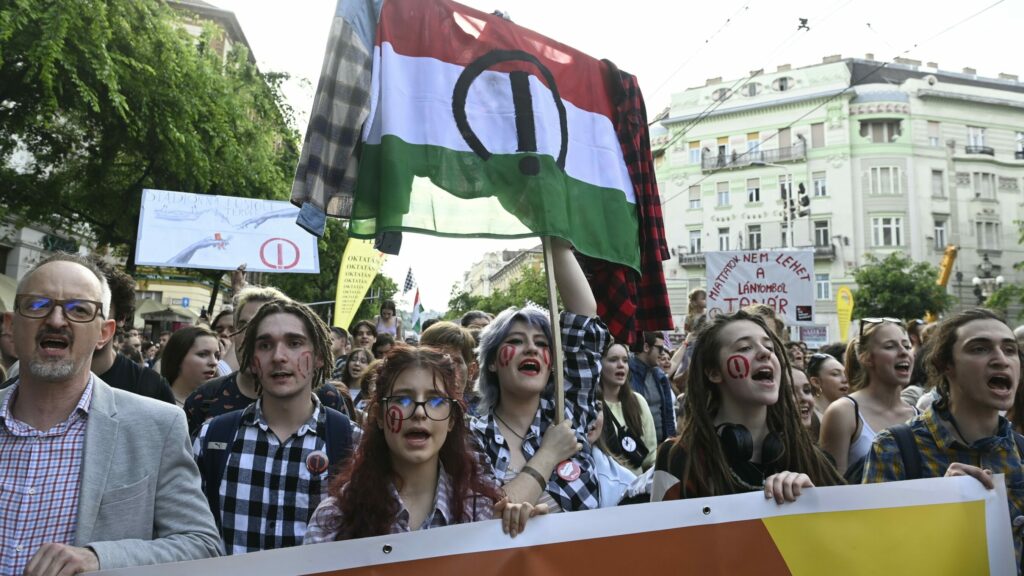 Újabb Diáktüntetést Tartottak Budapesten