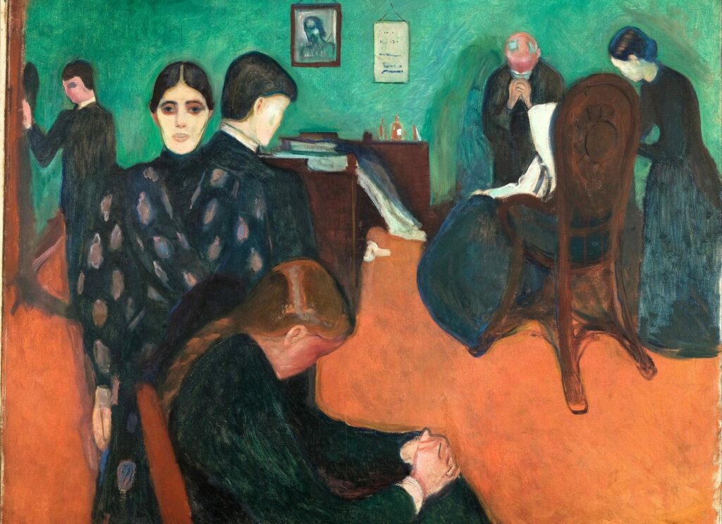 2436px Edvard Munch Death In The Sickroom Google Art Project