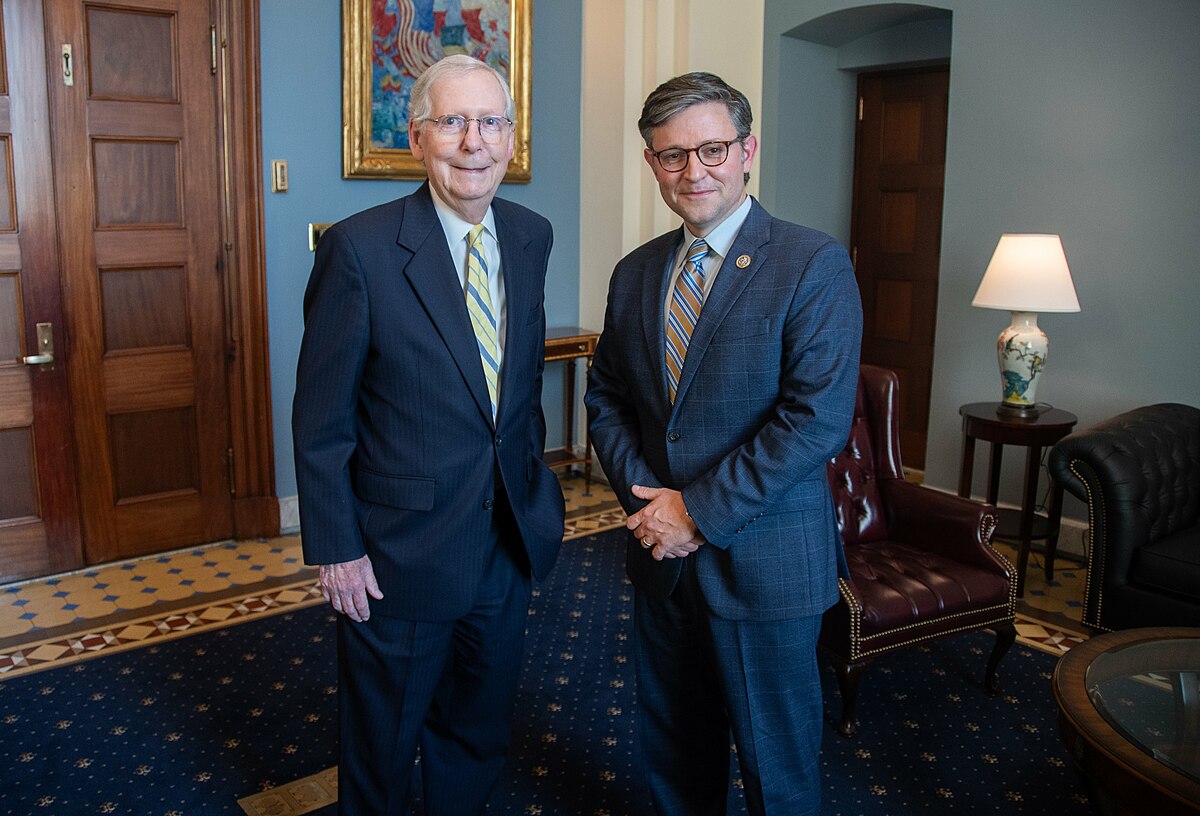 Mitch Mcconnell And Mike Johnson