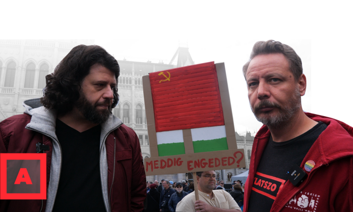 Így tüntettek Budapesten az eltakarítási törvényjavaslat ellen