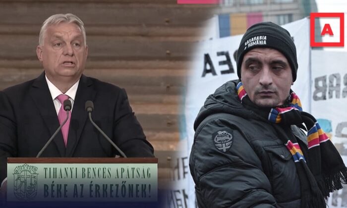 Orbán tihanyi beszédével kampányol a magyarfaló román elnökjelölt Erdélyben
