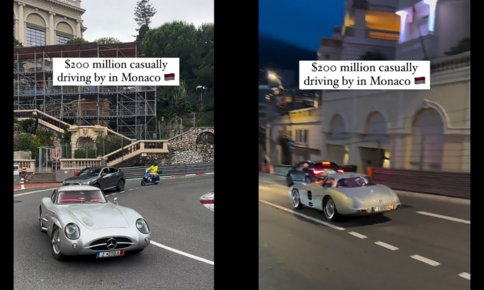 Nem a világ legdrágább autója, csak annak replikája gurult magyar rendszámmal Monacóban