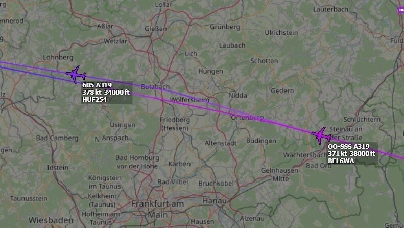 605 oosss frankfurt felett