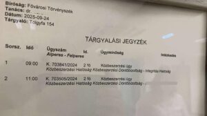 Tárgyalás