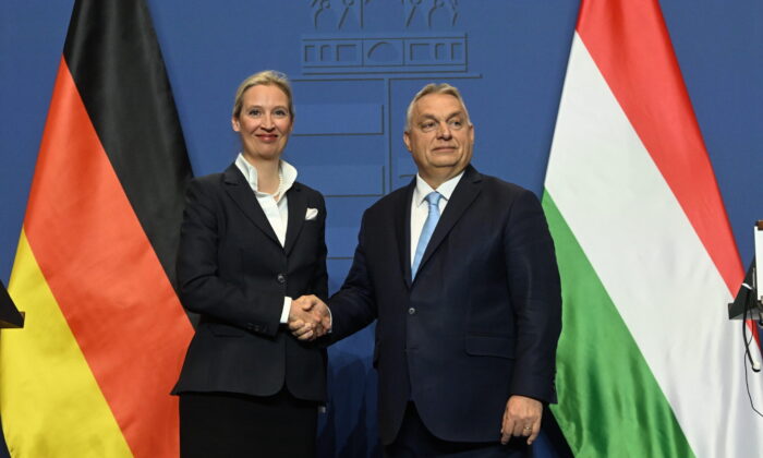 OrbÁn viktor; weidel, alice