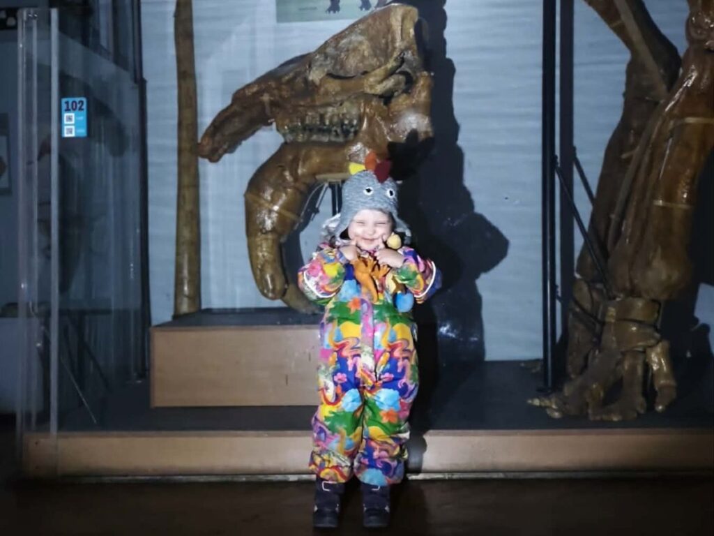 A természettudományi múzeumban is melegedek