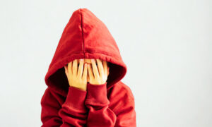 Teenage Child Cries With His Hands Covered Sadness Problems resized Szerkesztve