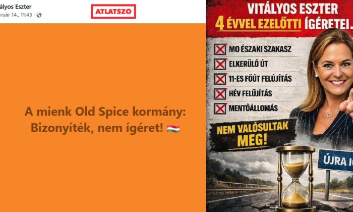 Megígérte. Megcsinálta? Ezzel kampányolt Vitályos Eszter négy éve