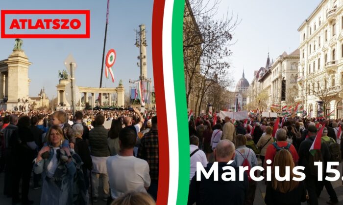 A szabadság és a szuverenitás ígérete csapott össze március 15-én Budapest utcáin