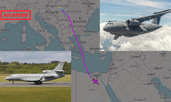 Pár órával a Fidesz veresége után külföldre indultak a honvédségi repülők