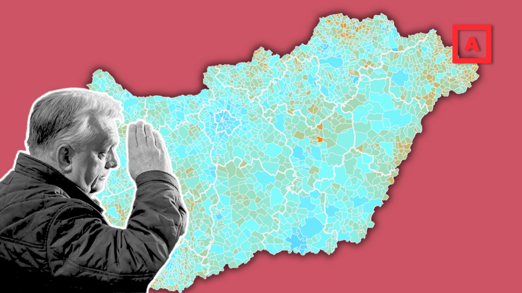 Fidesz terkep
