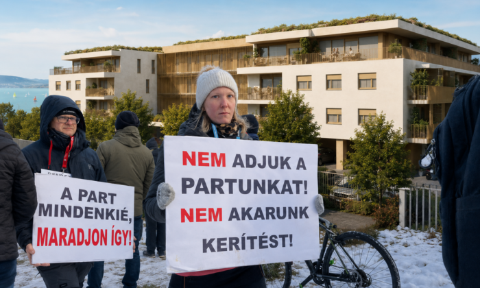 Luxus-lakópark építésének felfüggesztését kérik az új kormánytól a fonyódiak