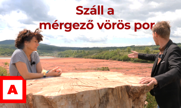 Fedetlenül áll a mérgező anyagokkal teli vörösiszap-tározó Neszmélyen