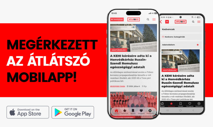 Megérkezett az Átlátszó mobilalkalmazása iOS-re és Androidra!
