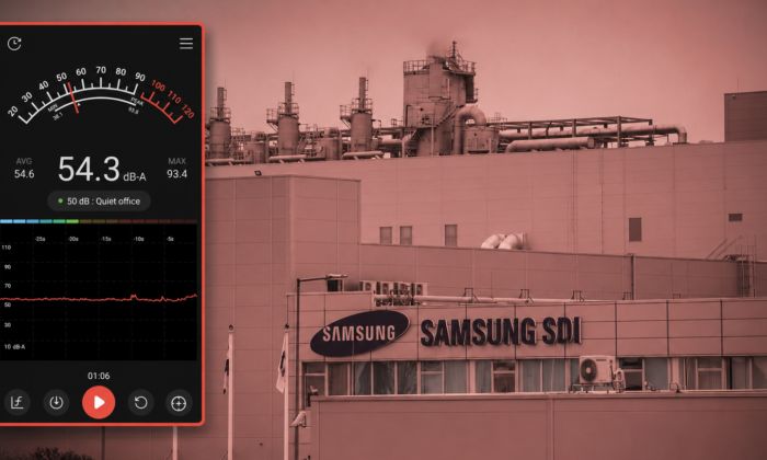 Már rég be kellett volna zárni a Samsung-gyárat a zajhatárértékek túllépése miatt