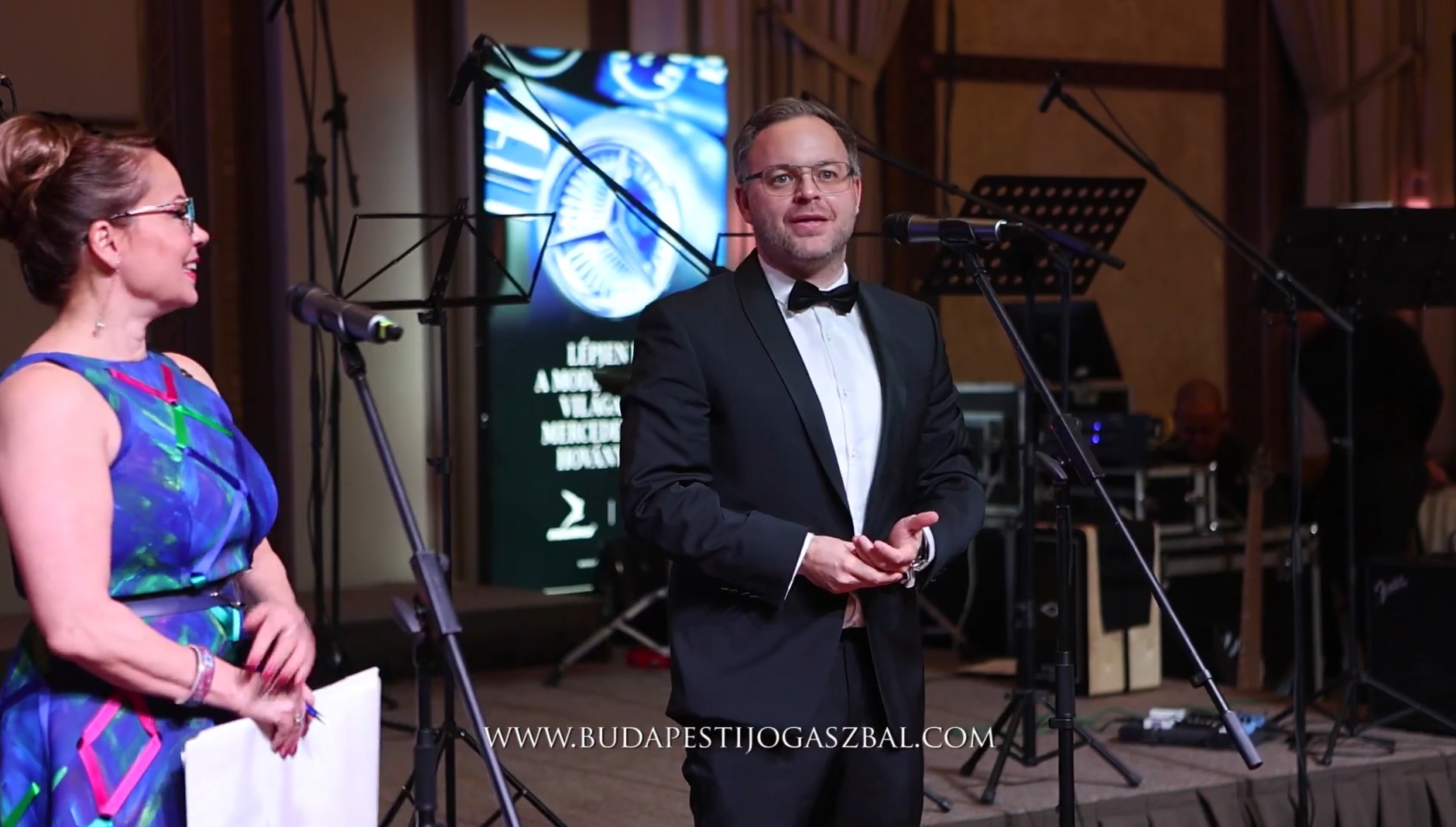 Orbán Balázs is volt a Jogászbál díszvendége. Forrás: CXCII. Mercedes-Benz Hovány Budapesti Jogász- és Művészbál/Youtube